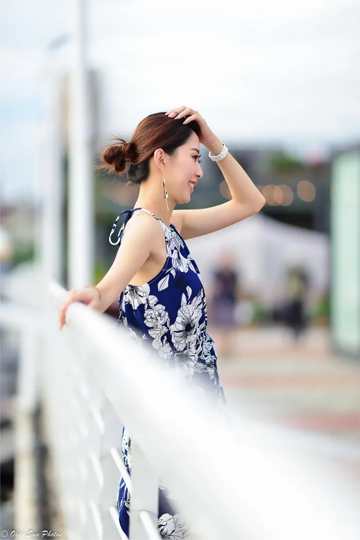 [Mzsock] NO.196 Zhao Tingting dress with cool and high legs street photography#[105P]-100