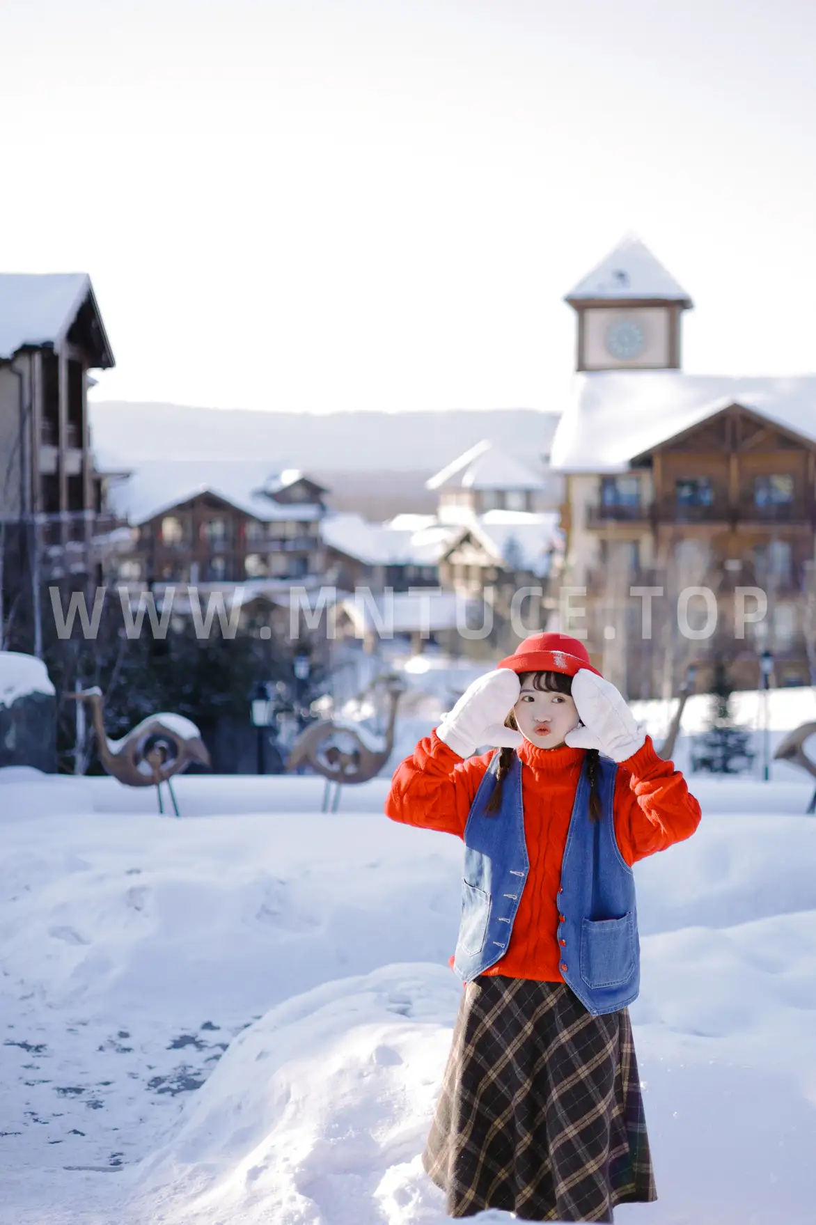 [YITUYU] 2022.08.21 Vol.1758 – Journey to Snow Country Fatty Blue-#[34P]-18