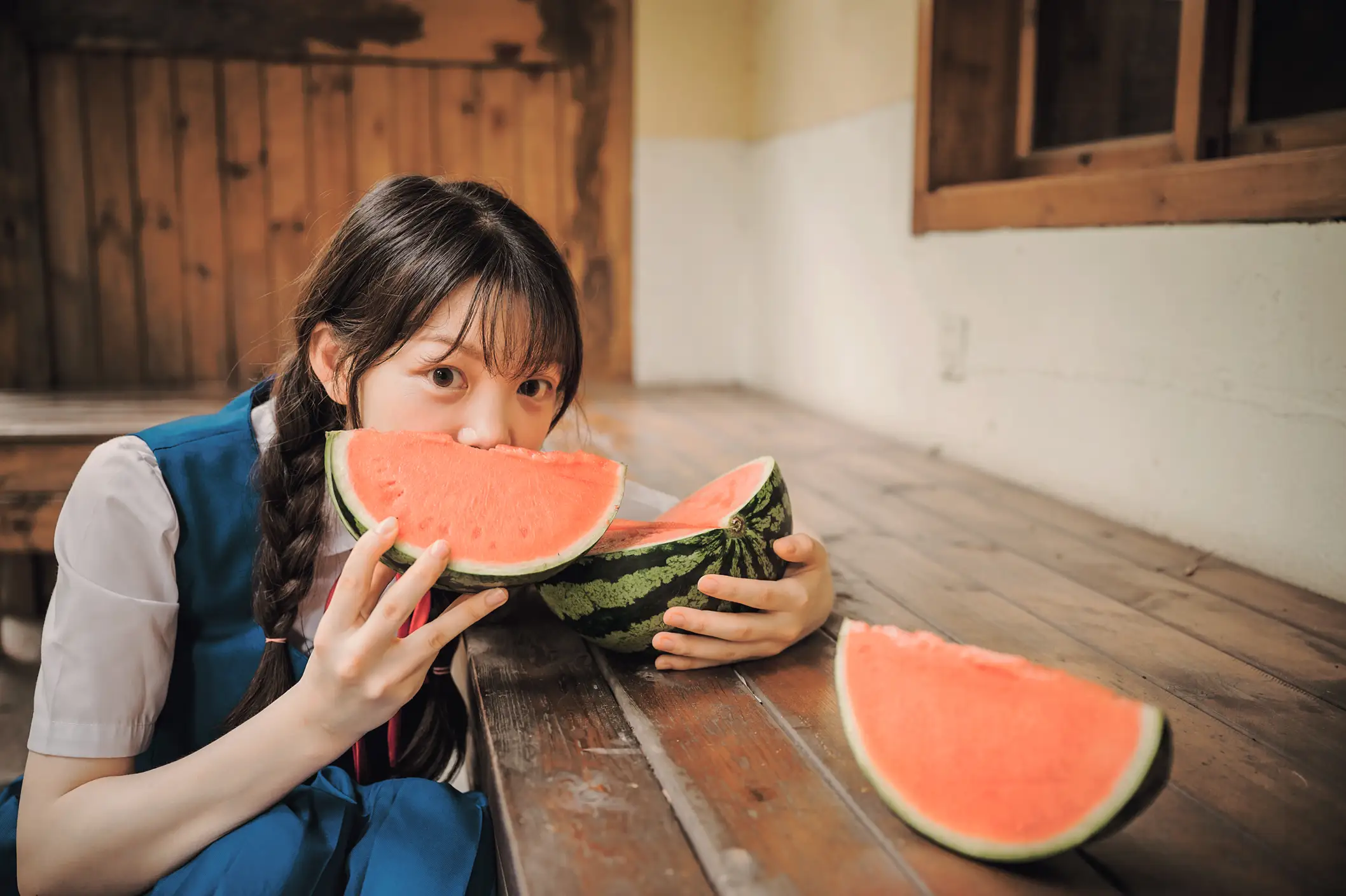 [YITUYU] 2022.08.28 Vol.1815 – Summer with watermelon Nai Xiaobai is a goldfish#[29P]-4